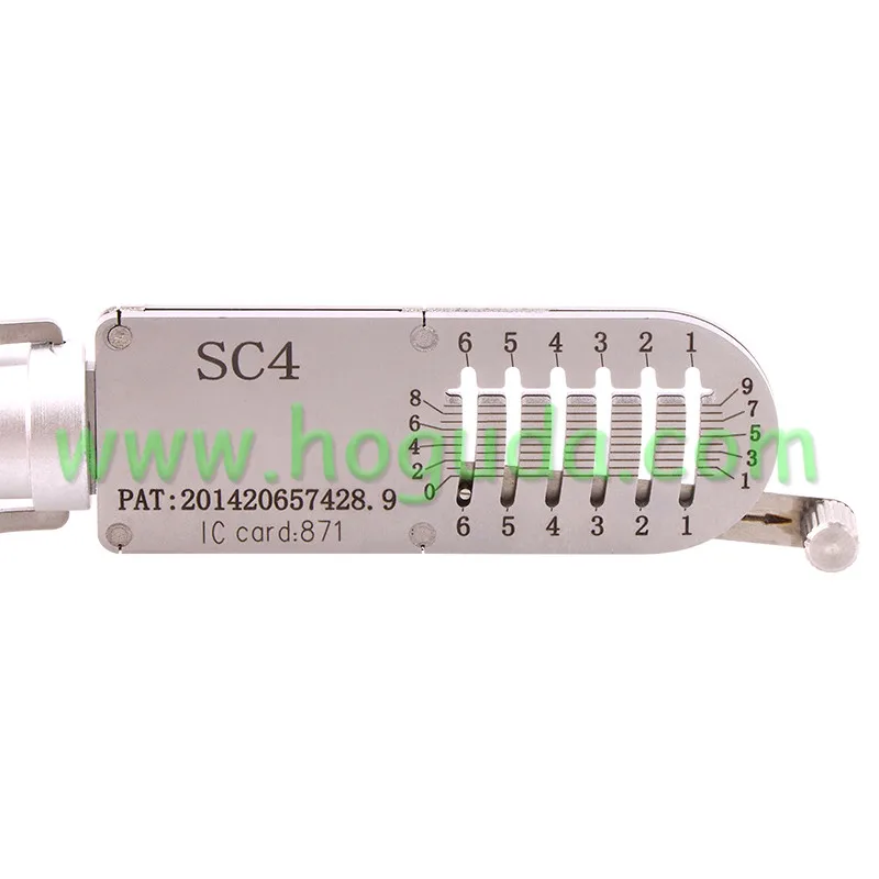 Original AKK Tools SC4 2 in 1 Decoder And Lock Picks Tool