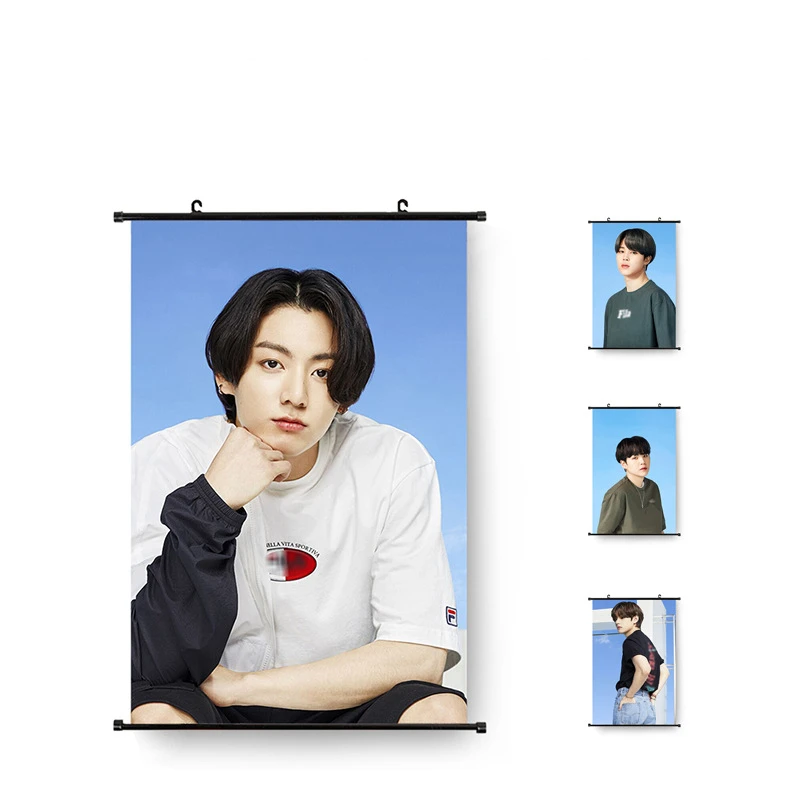
Wholesale Kpop Idol Bangtan Boys Butter 2021 Summer Time PhotoTapestry Fabric Poster Hanging Pictures 