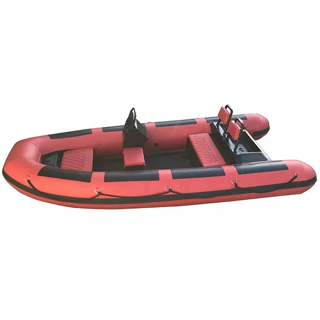  6 people 3.9 m V Shape Hypalon RIB390 Rescue Inflatable