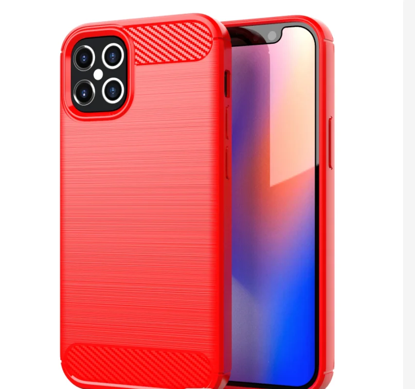 
Fashion Carbon Fiber for iPhone 12 Pro max phone case iphone case cover for iphone 11 12 13 pro max Phone Case 