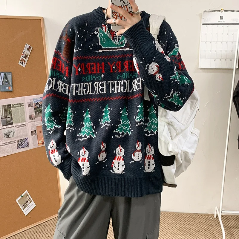 JL-92901wholesale пользовательские Рождественский свитер унисекс большие размеры вязаный мужские модные желтые свитера для