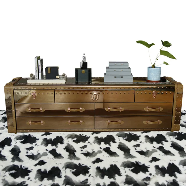 New designs Storage stainless steel cabinet for Home living room Reception room Study Decoration