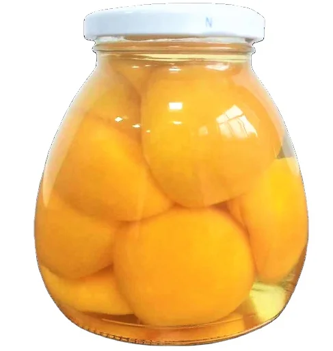 New Season Canned Yellow Peach in Glass Jar 530g/680g/1500g