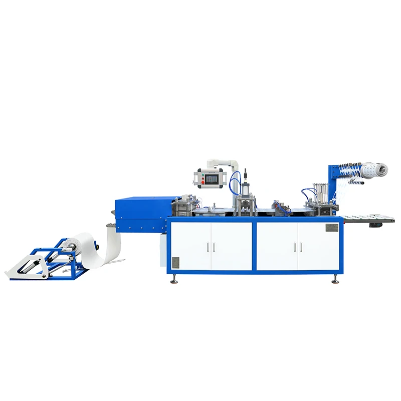 Automatic plastic Thermoforming lid forming machine can make kinds of plastic lids in different plastic material and shape