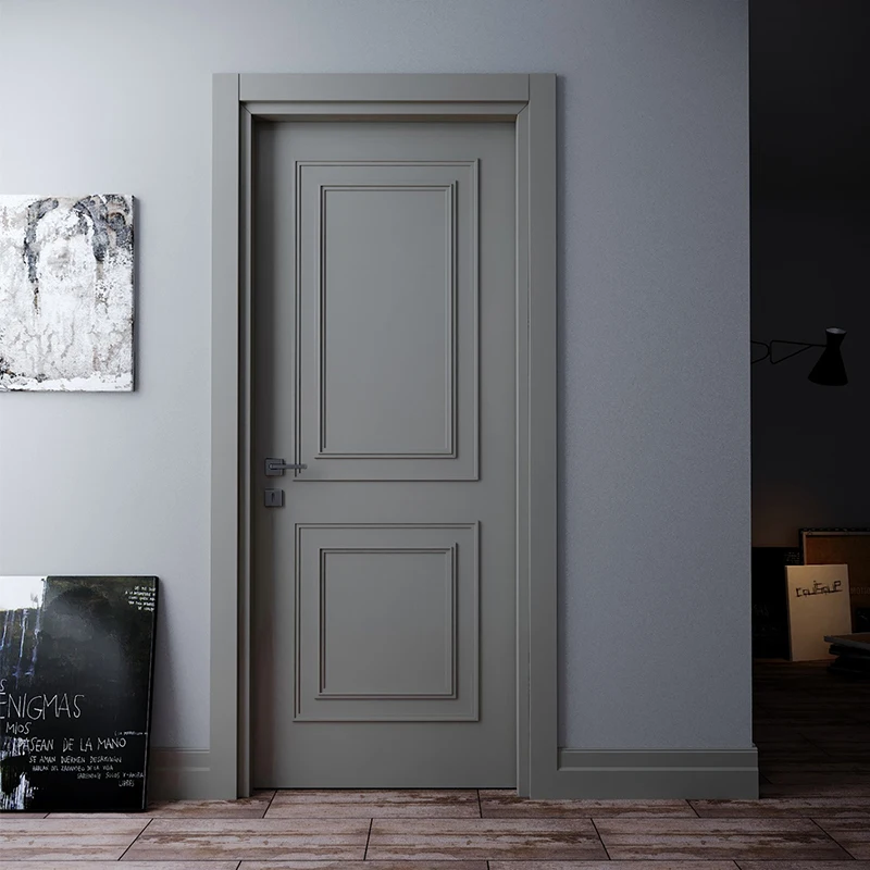 Latest design hidden wooden door wpc wood exterior door school doors manufacturer