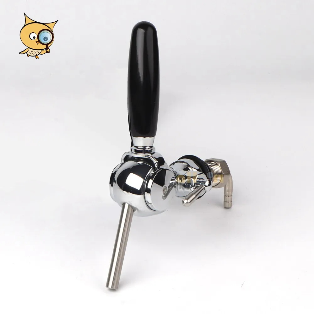 ALL IN New Arrival 304 Stainless Steel Bar Use G5/8 Ball Tap Beer Faucet Adjustable Upgrade Beer Ball Tap for Beer Tower
