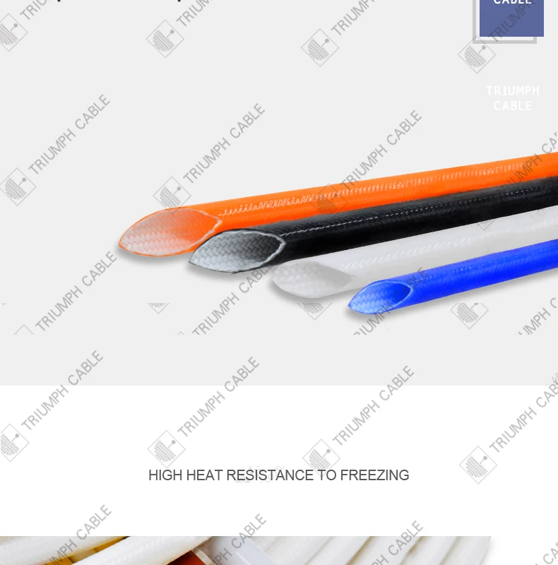 fiberglass sleeving heat resistant silicone tube VW Insulation