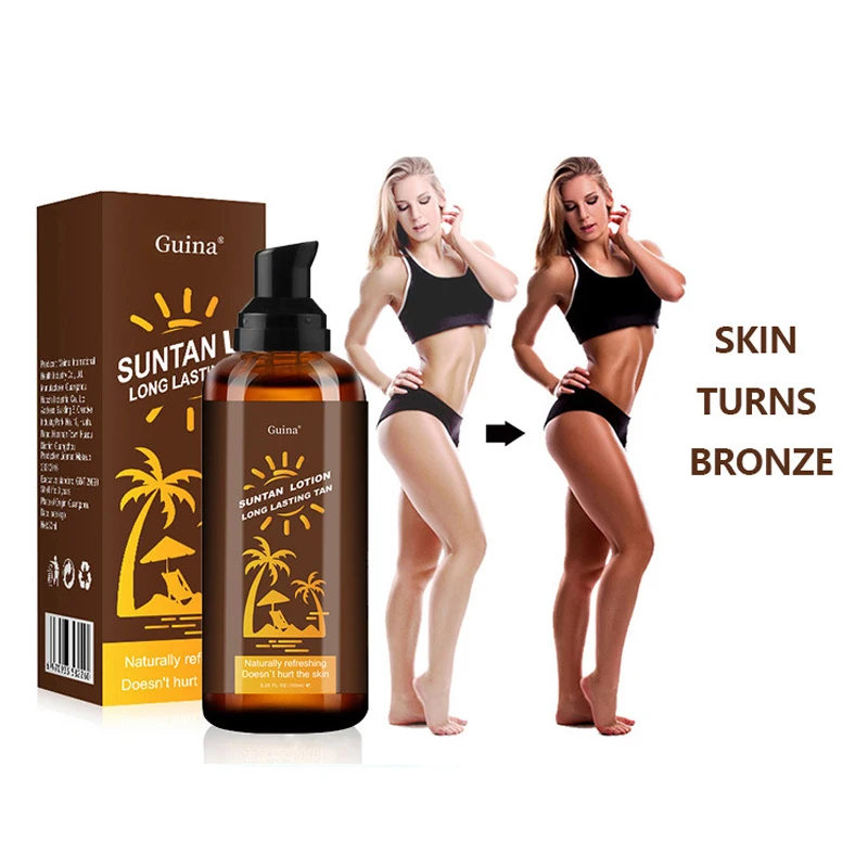 Sun Tan Solarium Self Private Label Lotion Sunscreen Tanning For Body
