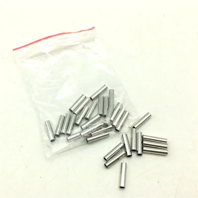 Minco Heat Carbon Fiber Heating Wire Floor Heating Cable Connection Tinned Copper Tube 20 pcs/bag