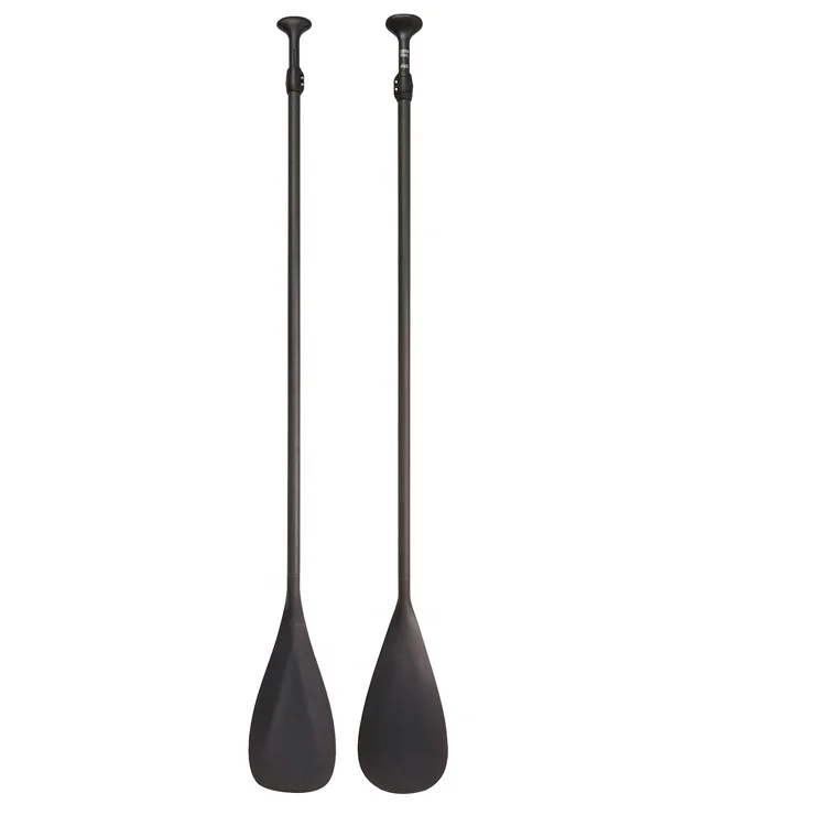 SUP Paddle-из углеродного волокна и стекловолокна-3 шт. регулируемые весла для доски с легким углеродным валом