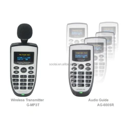 Audio Guide System AG-600SR series With Tour Guide for Group Tour and Data Analysis Function