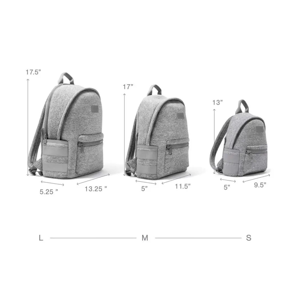 Manufacturer Custom With Logo Soft Fashion Casual Ultralight Small Mini Travel Waterproof Rubber True Neoprene Backpack