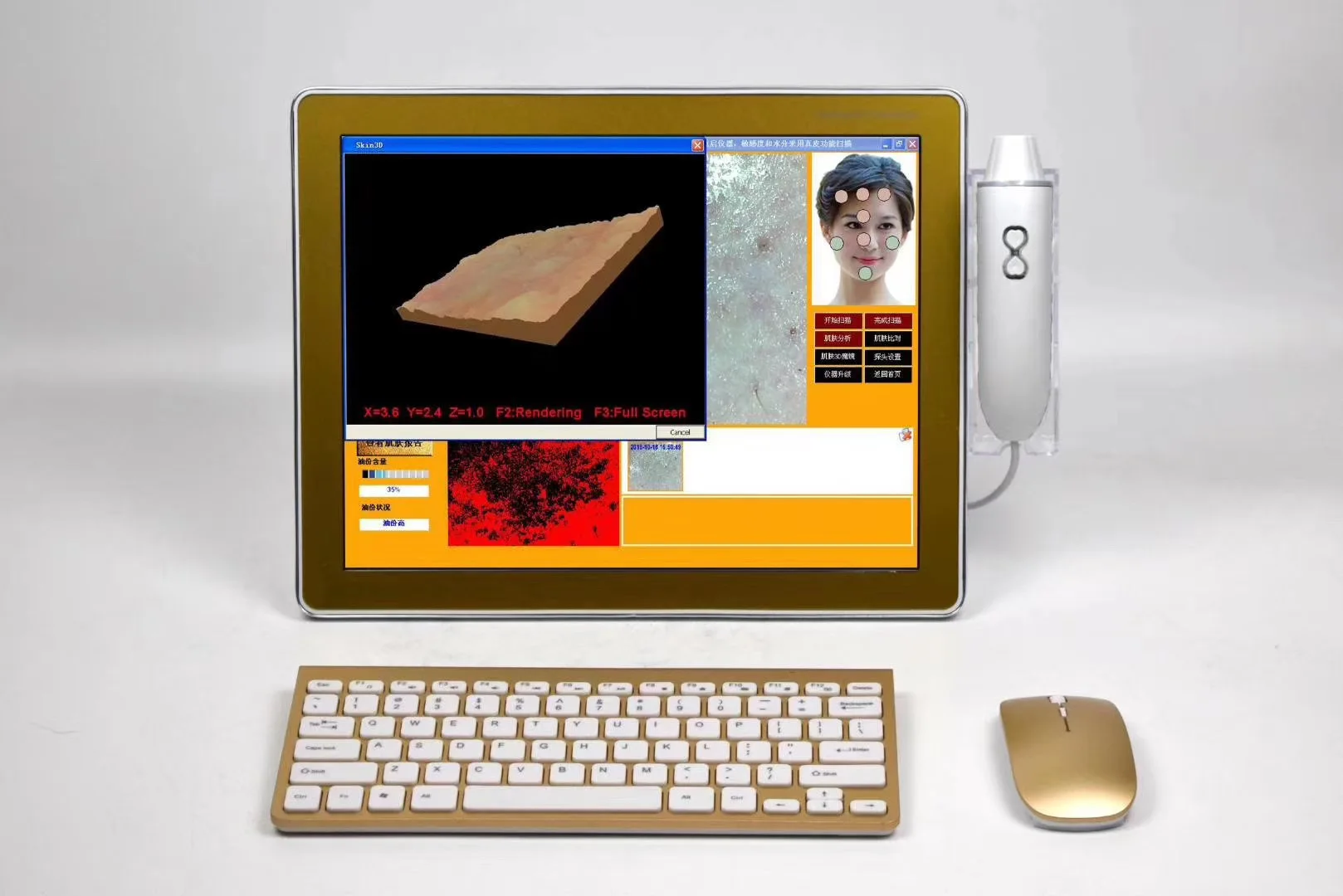 NEW  Beauty High Pixel Scalp Camera Scan And Analyser Machine