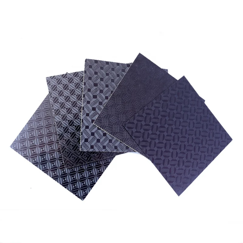 customized 3K carbon fibre laminated sheet cnc cutting carbon fiber plate