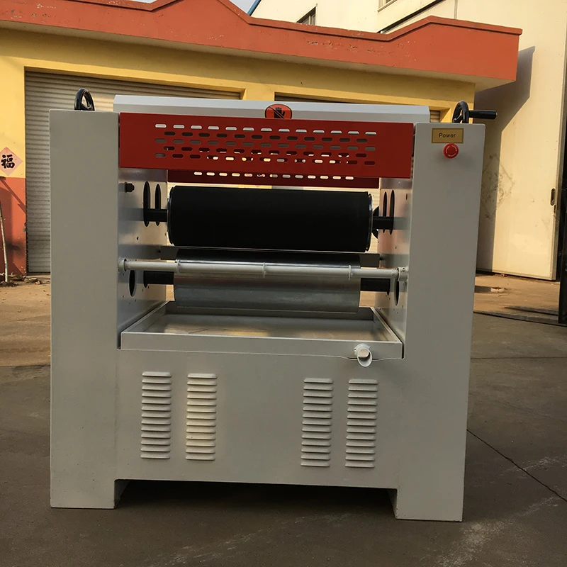 Hot Selling Cheap Semi-automatic Double Side Skateboard Glue Spreading Machine