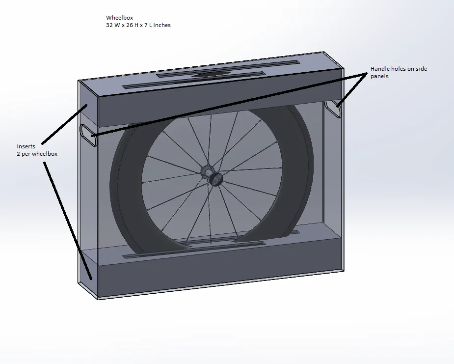 Recyclable Corrugated Cardboard good quality bicycle boxes for Moving transportation with insert box for wheels
