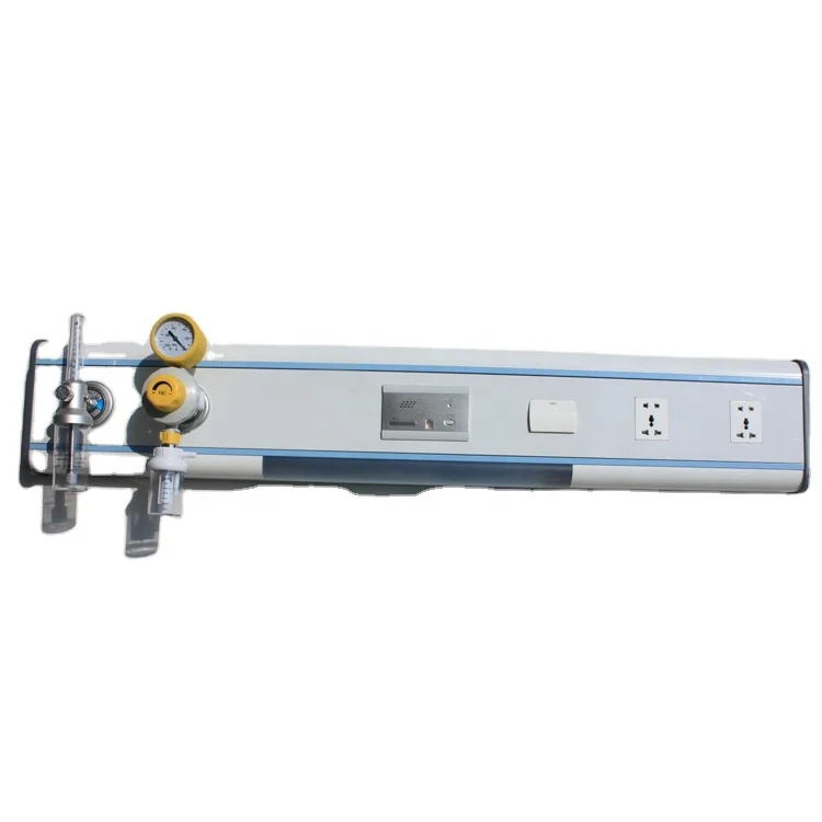 Factory custom aluminium profile for medical bed head unit frame corner bracket used in hospital