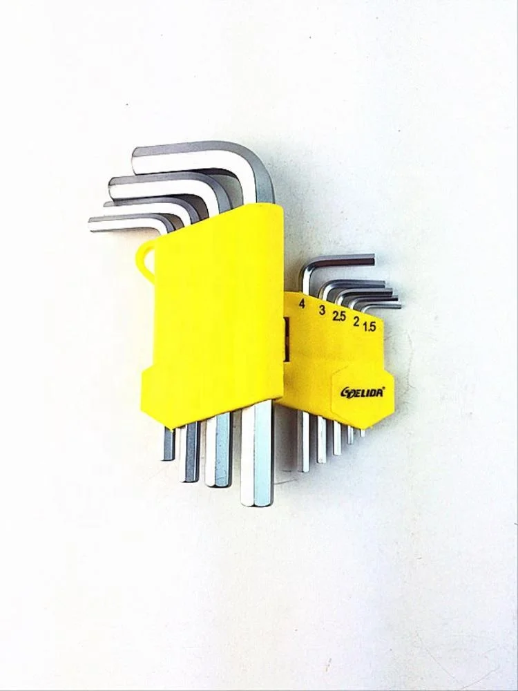 NBFLOURISH 9 Pcs Short Arm flat Hex Key&Hex Key wrench set&special hex key wrench set