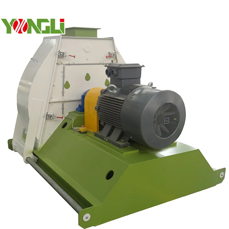 Молотковая мельница Yongli нового дизайна для измельчения кукурузы пшеницы ячменя пшеничных отрубей рыбной муки соевого шрота рапсового