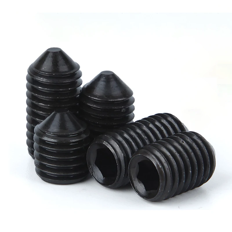 Alloy Steel 12.9-level Inner Hexagonal Tightening Round Standard Oxide Black Carbon Steel Bolts