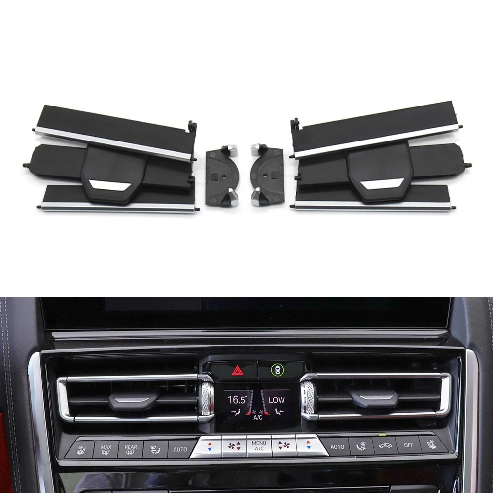 Central Left Right Air Conditioner AC Vent Grille Outlet Repair Kit For BMW 8 Series 840i G14 G15 G16 F91 F92 64119458567