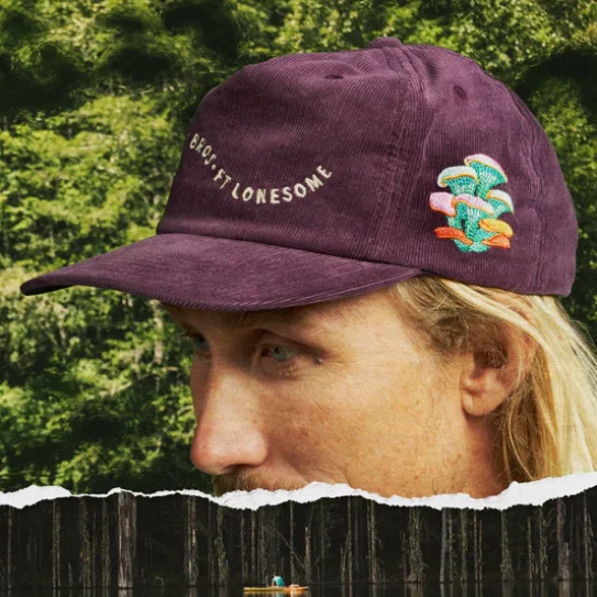 HB Custom 3D Embroidery Logo Unstructured Green Purple Corduroy Snapback Cap Corduroy Snapback Hats Soft Dad Howler Hats Brother
