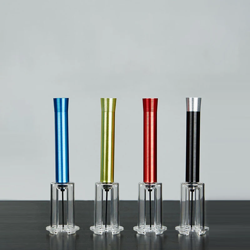 
Custom blank air pump wine bottle opener round air pressure wine opener 