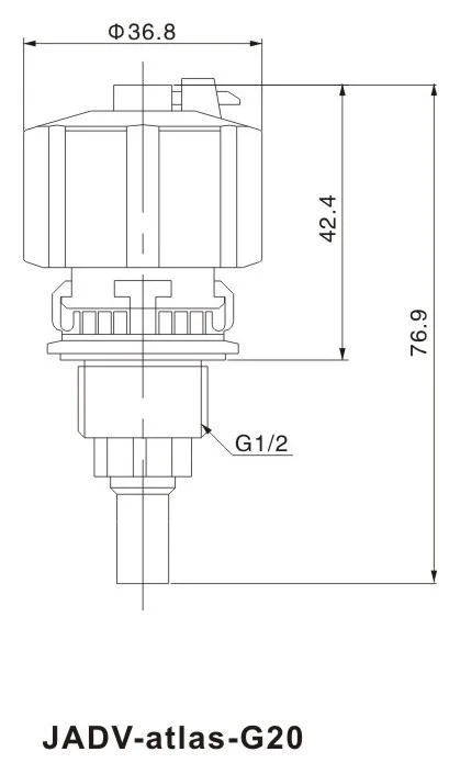 JADV-atlas-G20 High Quality for air filter Pneumatic auto drain valve for air compressor