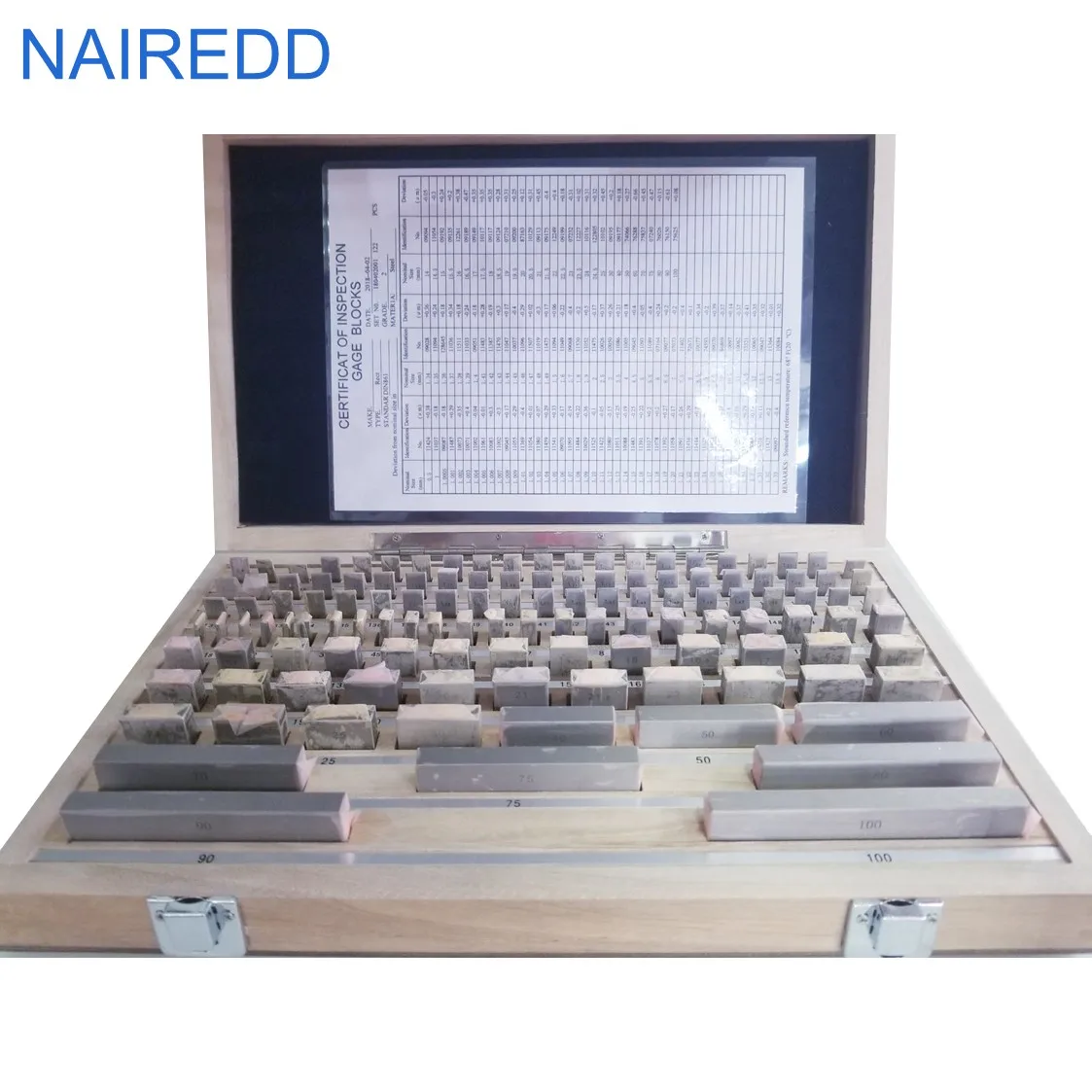 Gauge Block Set  Gage Block Set/Gauge Blocks Metric  Rectangular 32PCS 38PCS 47PCS 83PCS 87PCS 103PCS 112PCS 122PCS 0-2 grade