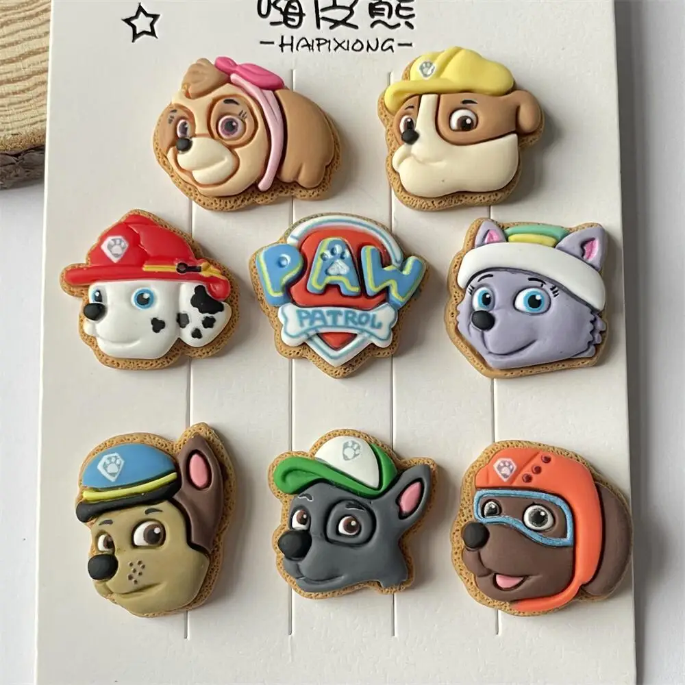 Resin Charms PAW Patrol Chase Ryder Marshall Cartoon Dog Phone Case Diy Decor