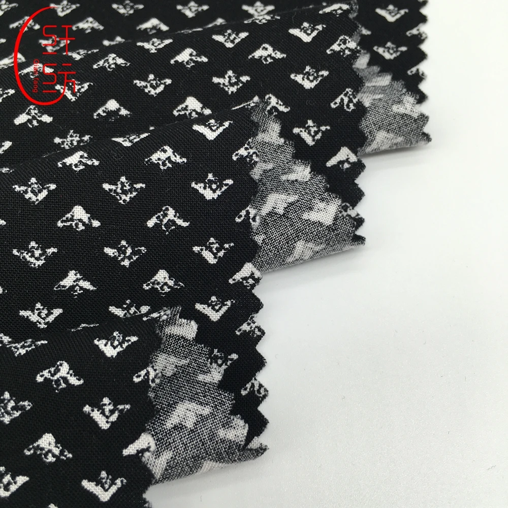 Bangladesh designs printed woven viscose fabrics for summer in soft hand feeling