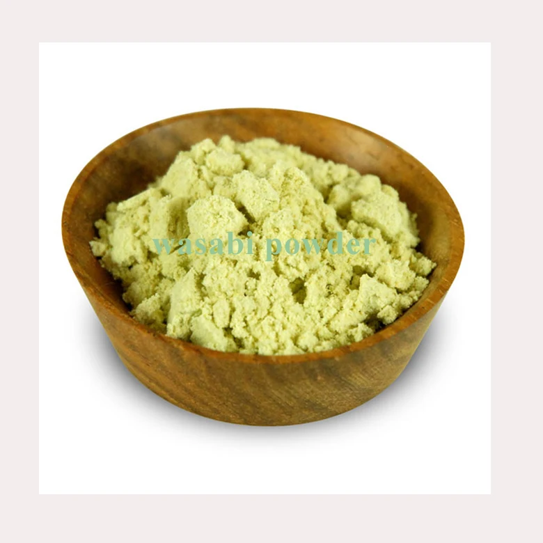 Good Quality Dried Wasabi Powder Green 1kg Pack Green Wasabi Powder