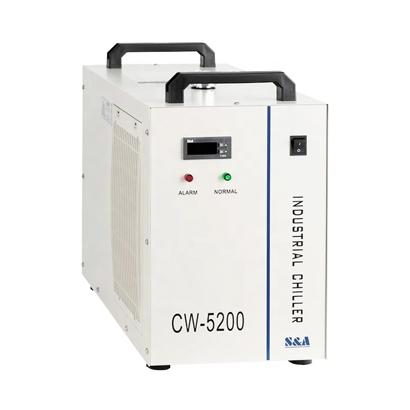 Промышленный охладитель с водяным охлаждением CW3000 заводская цена co2 лазерная трубка CW3000/CW5000 используется для CO2 лазерной