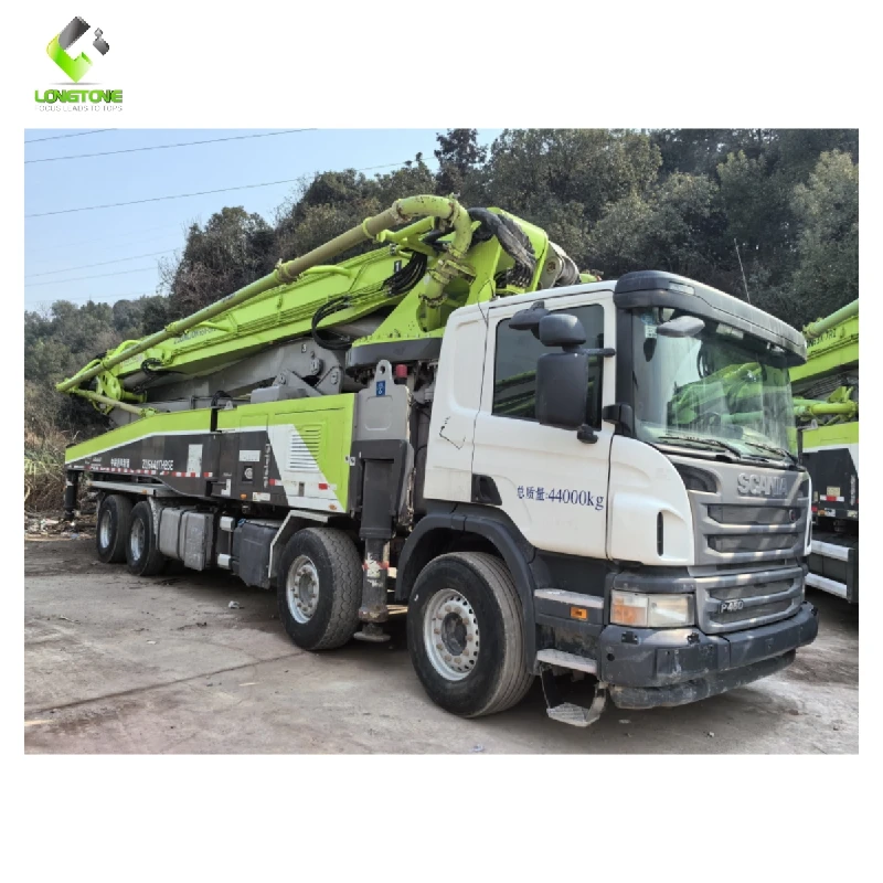 used machinery equipment construction high quality low price 38m 42m putzmeister/pm concrete pump truck