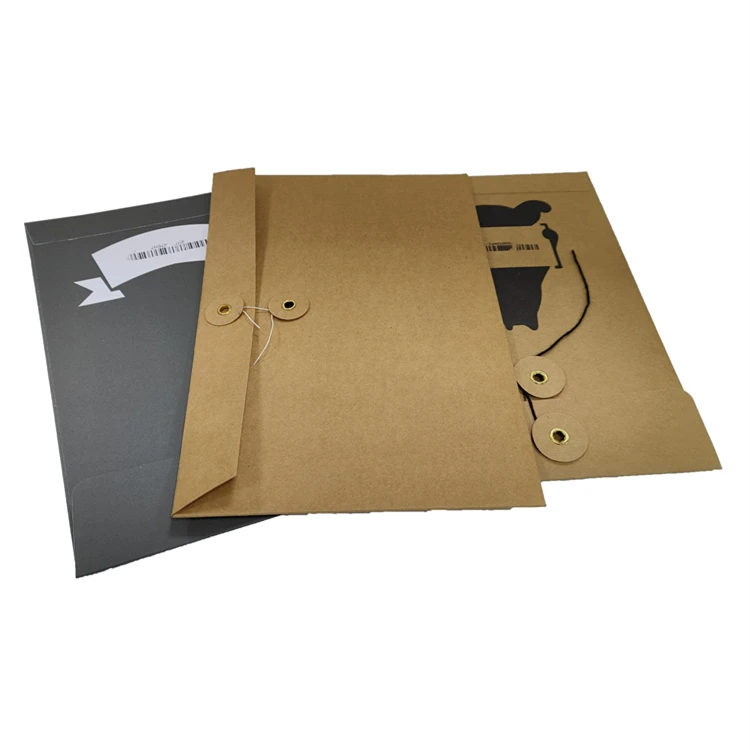 with logo Machines to Make Paper Kraft Envelopes A6 Cash Envelope t Shirt Packing Cardboard Envelope Packaging