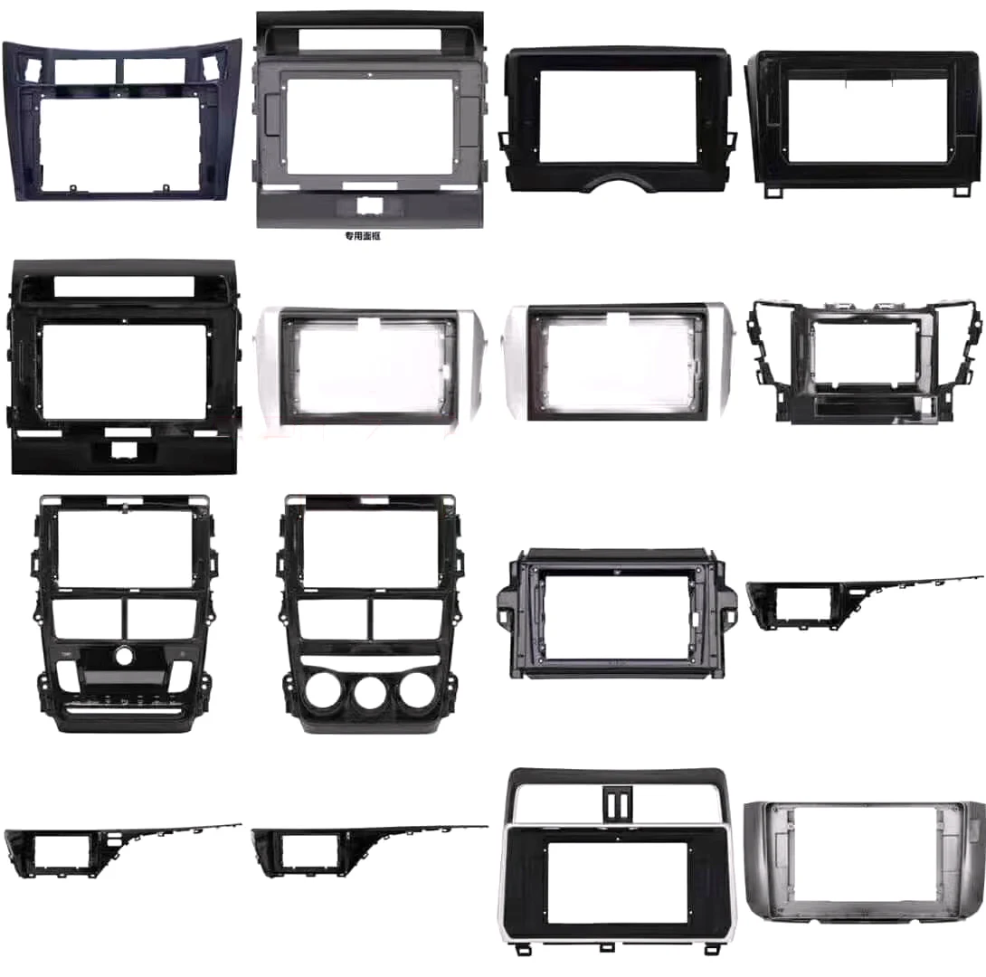 Bracket fixed panel interface dashboard stereo adapter 2 din car radio fascia panel dash mounting frame DVD Player fascia frame
