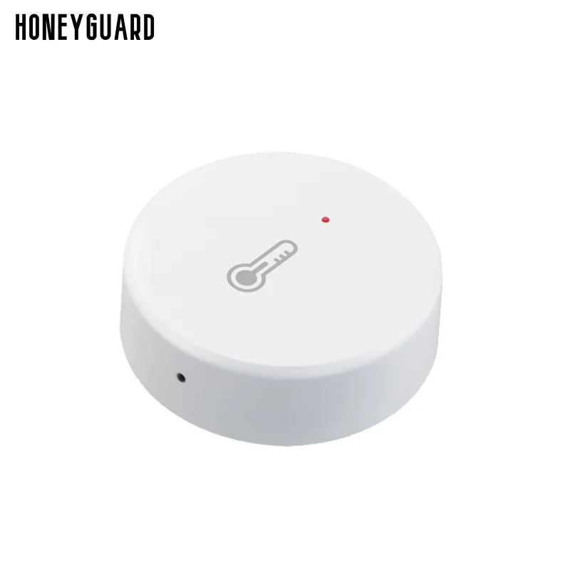 Tuya Zigbee3.0 Temperature Humidity Sensor Device Intelligent Home Hygrometer Temperature Detector Works With Alexa Google