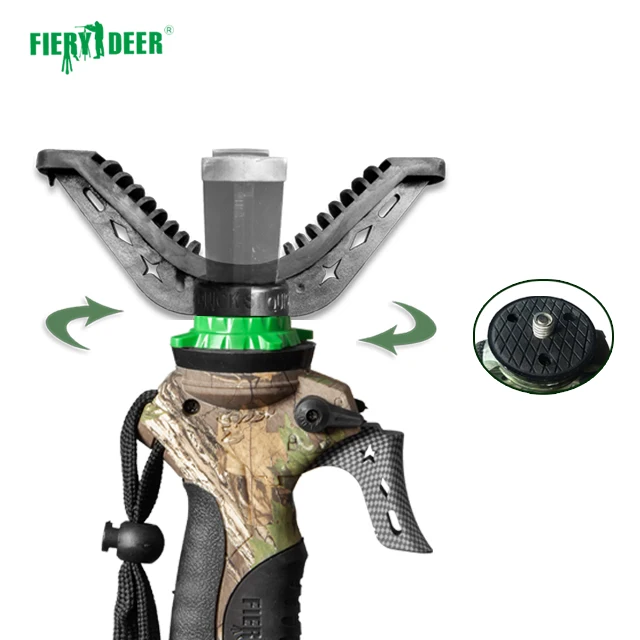  Новый двухсекционный Телескопический охотничий штатив Fiery Deer/Подставка для