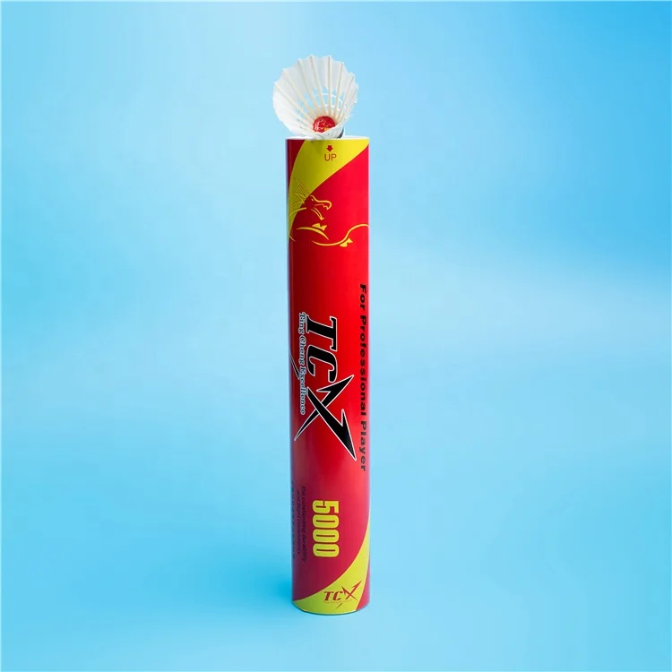 
Super Durability TCX5000 brand Badminton shuttercocks made in China 