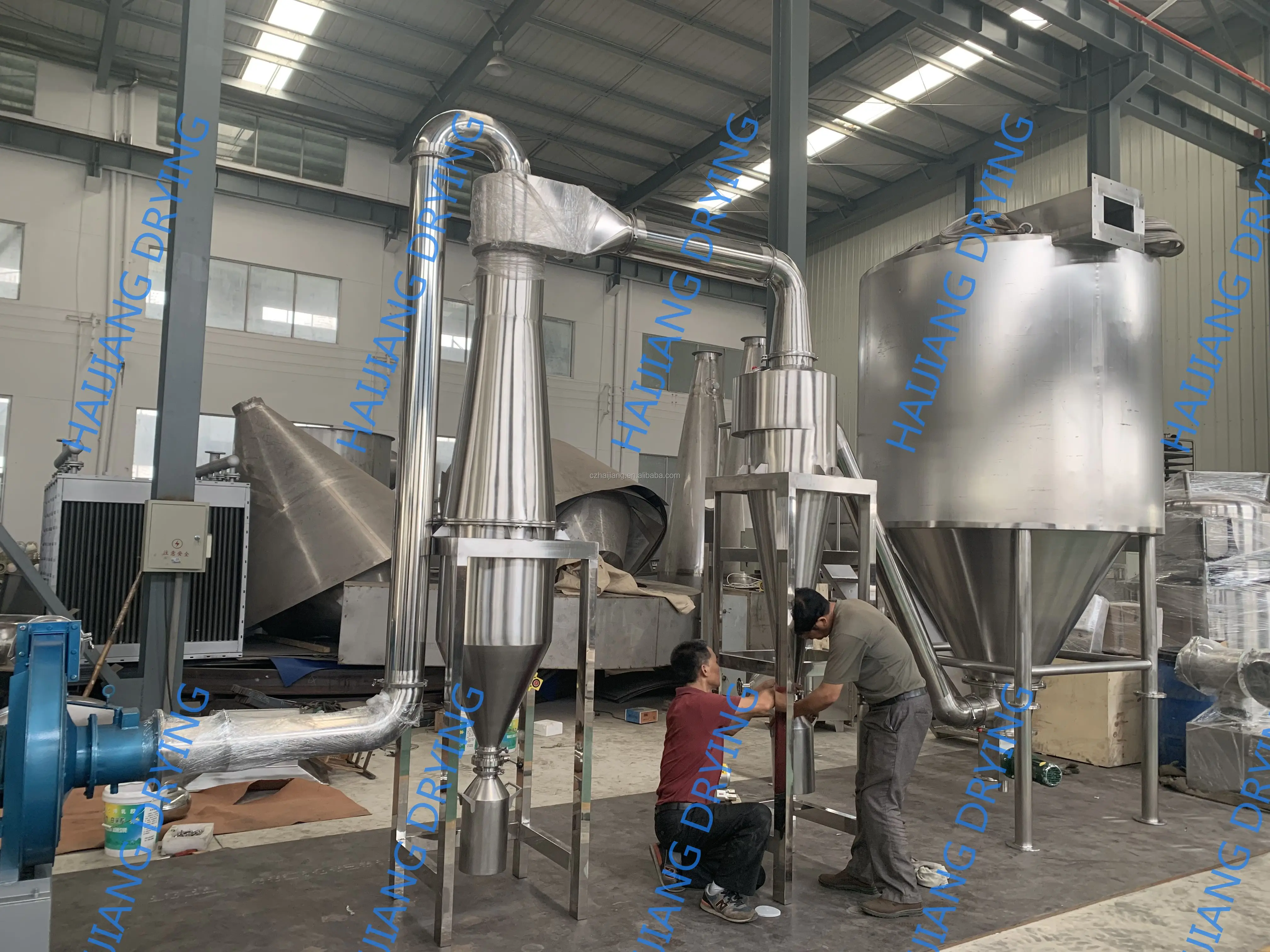 LPG High Speed Quality for Industrial Egg Powder Centrifugal Instant Coffee Prix GMP Fruit Juice Spray Dryer Machine