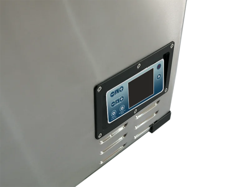 Abarth Mini Frid Stainless Steel Dual-Zone Compressor Freezer with 12V/24V Cooling Capacity