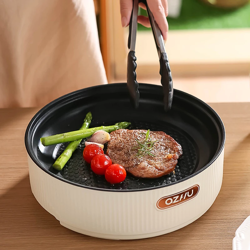 electric grill plate Home Appliance 600W black Manual electric grill pan mini grill non-stick electric griddles No lid