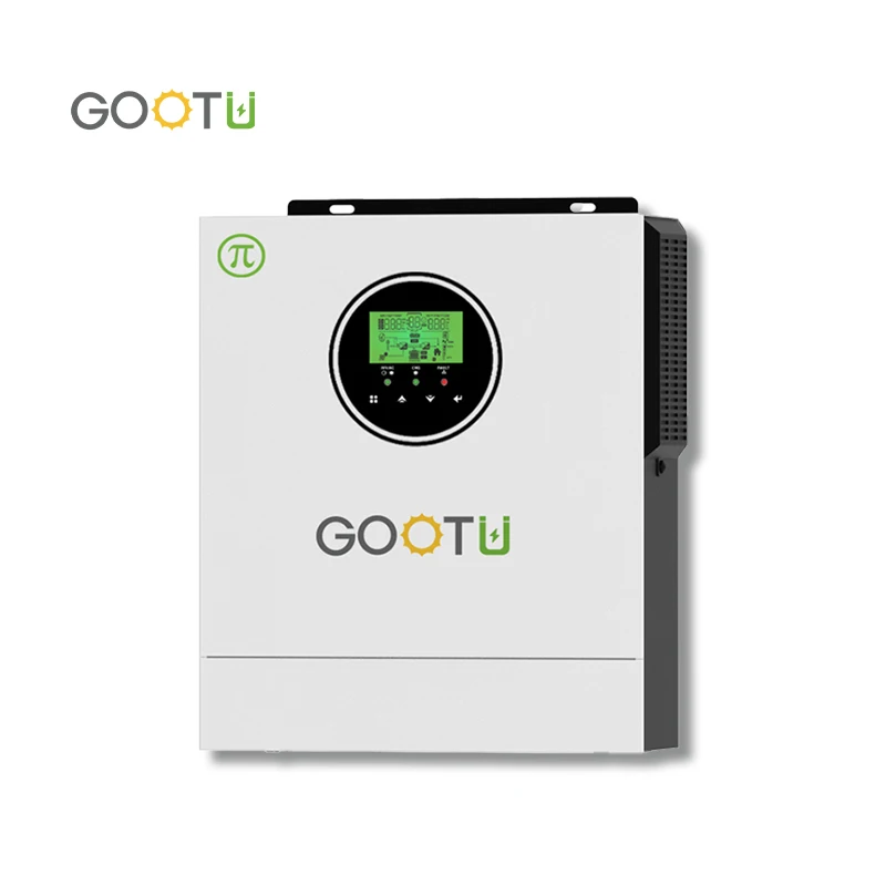 Однофазный выключенный инвертор gotu 230VAC ЖК-дисплей Wi-Fi монитор солнечные инверторы 1 5 кВА 24 В