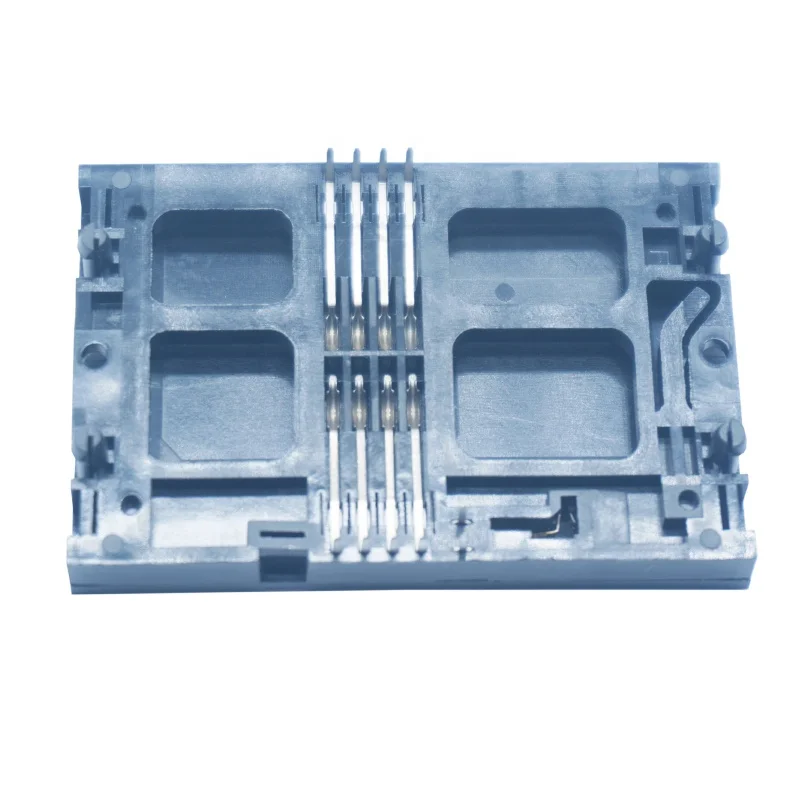 High Durability PCB DIP Type 8 Pin 6.2H Socket Adapt Smart Card Connector