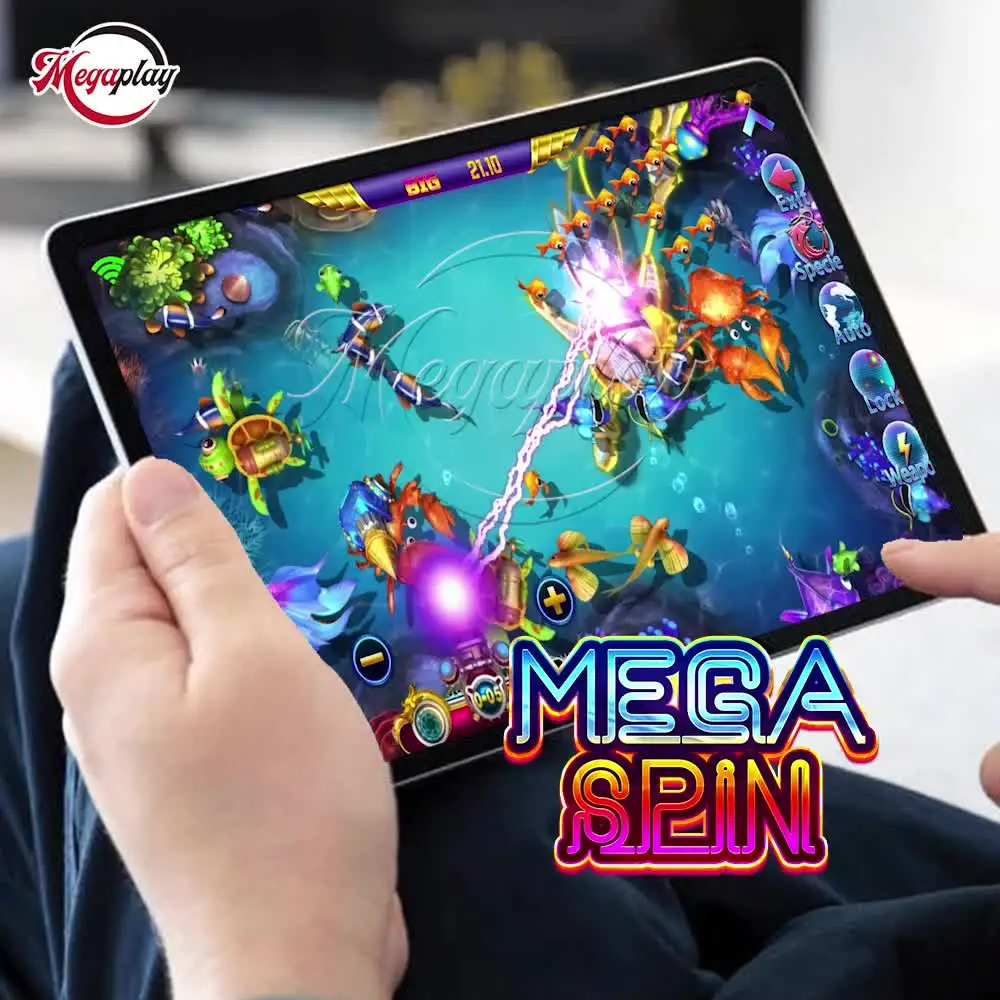 Mega Spin, онлайн-игра для ловли рыбы, навыки, игры, приложения, аркадный огонь, программное обеспечение Kirin, развлекательная игра