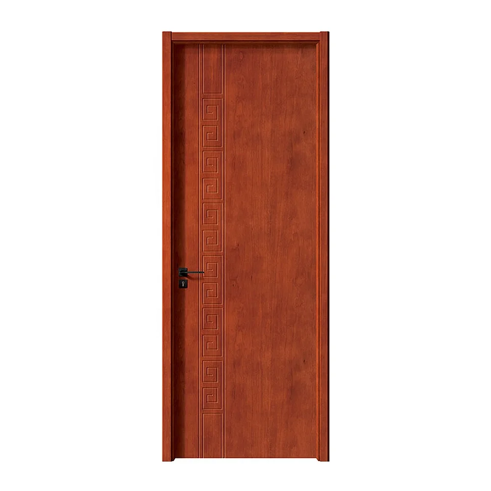 China Factory Wooden Door Entrance Mdf Doors Interior Door With Glass