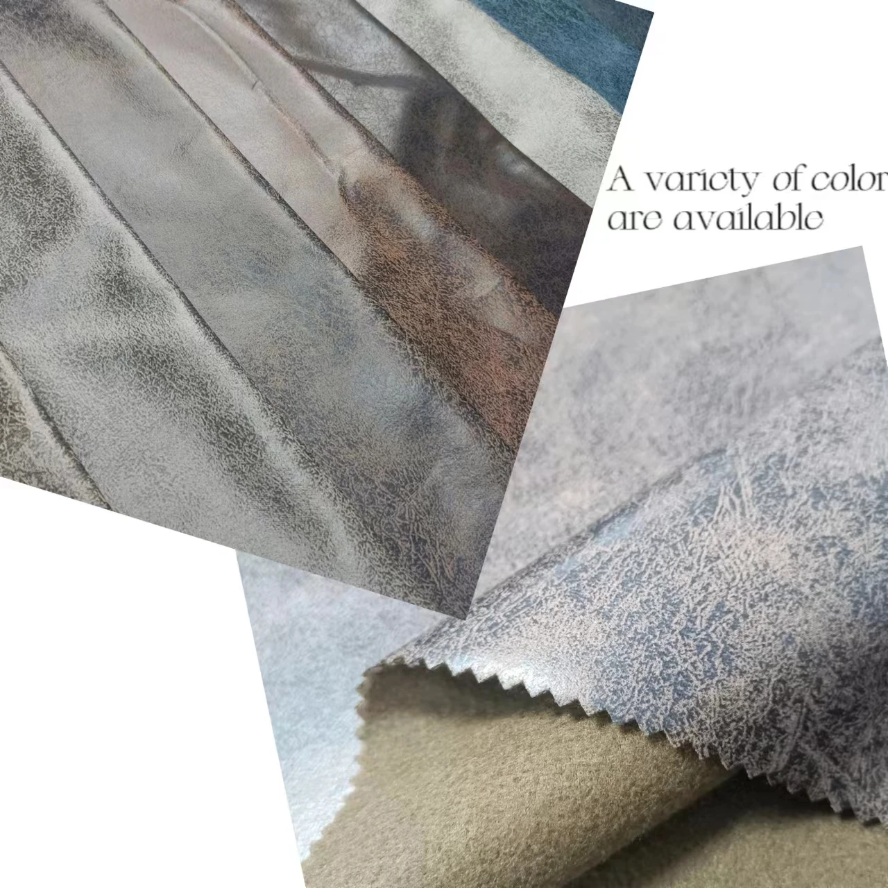 Imitation leather printed soft leather European style fabric for sofa car home textile