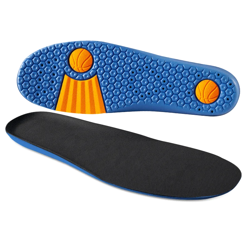 Memory Foam Sports Insole Big Nut Breathable Sweat-absorbing Shoes Pad Comfortable Shock-absorbing Basketball Running Insole