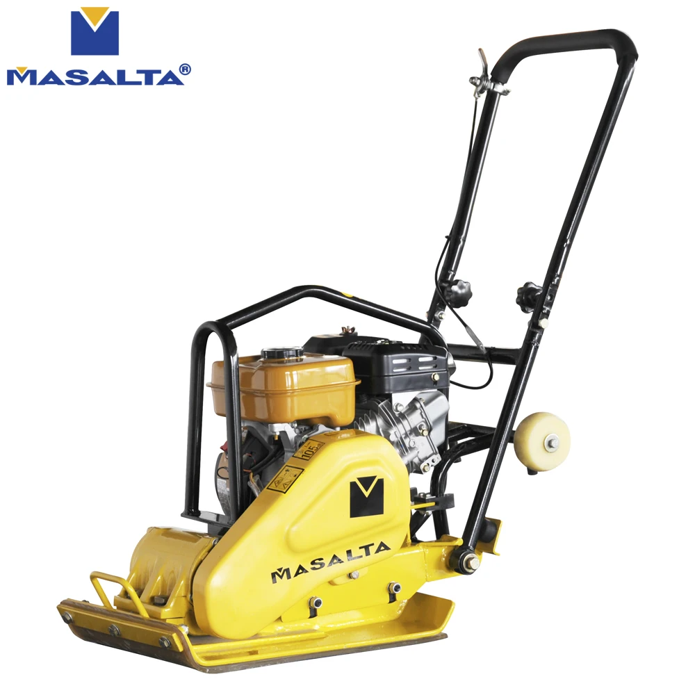 Masalta 60 кг Вибрирующая прямая пластина уплотнитель MS60 с Robin EX17 двигатель уплотнение 108x40x80 см в соответствии с CE ISO 4.0KW