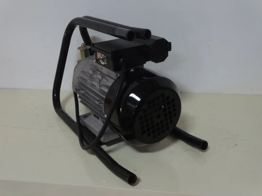 Turkey type 1.5KW/220V concrete vibrator korean Type aluminum housing eccentric vibrator motor sales